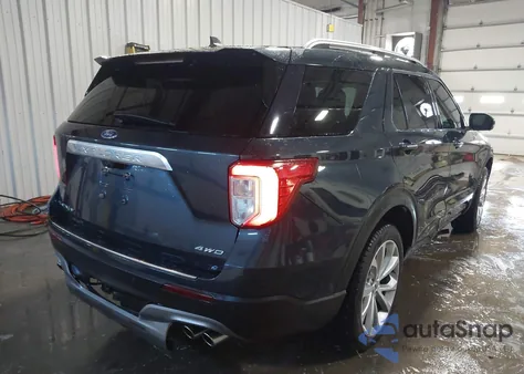 2022 Ford Explorer Platinum из США, поврежденный, VIN 1FM5K8HC2NGA94812